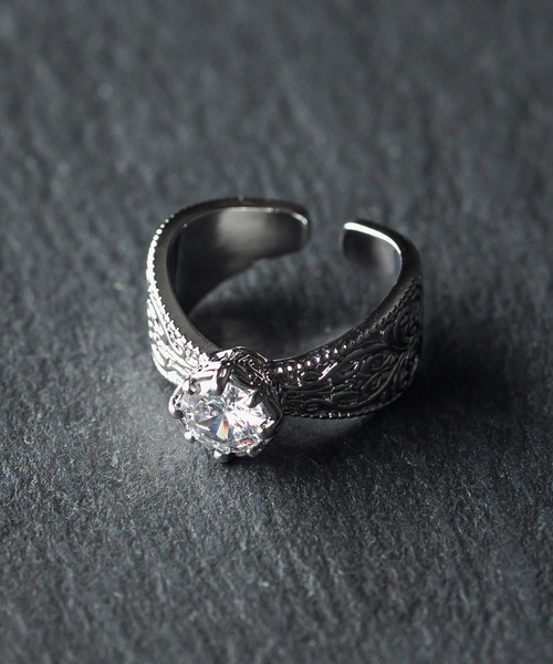 Rocky Monroe(ロッキーモンロー)の「合金リングサイズ調整可能(リング・メンズ・H/A/K/P/I/G/B/N/M/L/F/E/D/C/Q/O/J・FREE)」の1枚目の写真