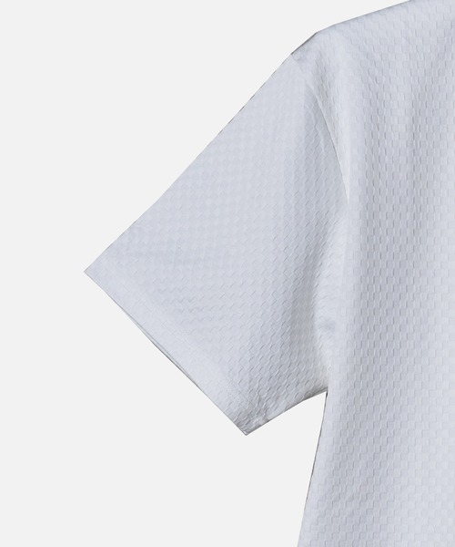 EVOLUTION(エボリューション)の「セクシーなVネックTシャツ(Tシャツ/カットソー・メンズ・オフホワイト/ブラック・MEDIUM/LARGE/X-LARGE)」の4枚目の写真