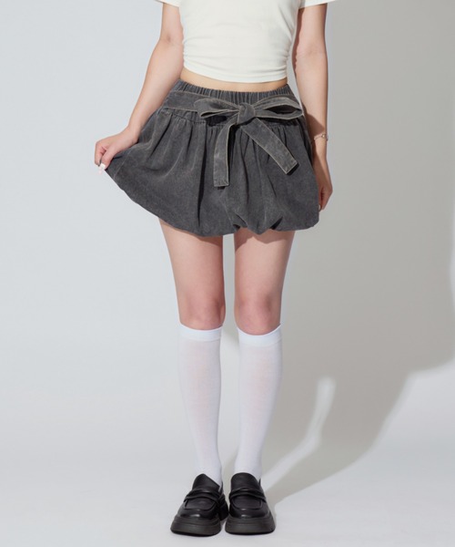 S ring balloon skirt バルーンスカート OMOCHI BALLOON SKIRT ボリューム バルーンスカート – Numero CLOSET