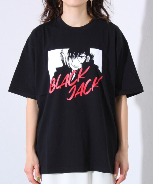 Tシャツ　ブラック・ジャック ツアーTシャツ ブラック Lサイズ 「手塚治虫 ブラック・ジャック展」 ブラック・ジャック展 グッズ情報✨ 【Tシャツ 各 4,400円