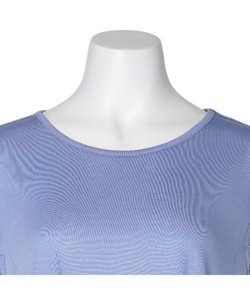 KID BLUE(キッドブルー)の「キッドブルー -25レーヨン天竺 -半袖トップス -KRBN374 -kidblue(Tシャツ/カットソー・レディース・ミント/ライトグレー/ピンク/ブルー・M)」の14枚目の写真