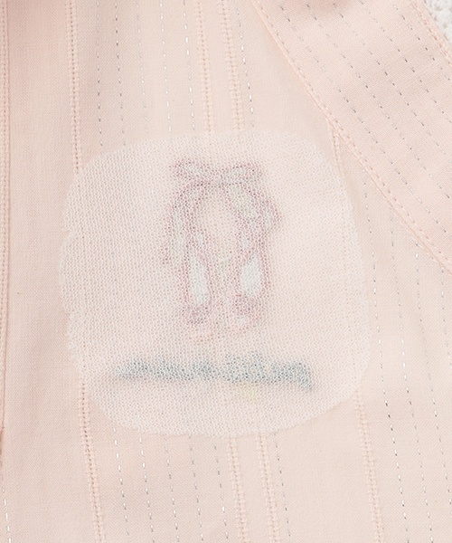 petit main(プティマイン)の「ペプラムフリル甚平(浴衣・キッズ・ライトブルー/ライトピンク・90cm/100cm/110cm/80cm/120cm/130cm)」の11枚目の写真