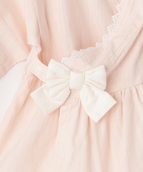 petit main(プティマイン)の「ペプラムフリル甚平(浴衣・キッズ・ライトブルー/ライトピンク・90cm/100cm/110cm/80cm/120cm/130cm)」の12枚目の写真