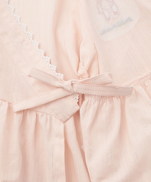 petit main(プティマイン)の「ペプラムフリル甚平(浴衣・キッズ・ライトブルー/ライトピンク・90cm/100cm/110cm/80cm/120cm/130cm)」の13枚目の写真