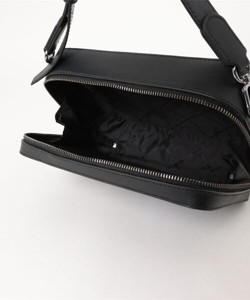 MICHAEL KORS マイケルコース ショルダーバッグ サコッシュ 総柄 黒 Michael Kors マイケルコース MKシグネチャー ショルダーバッグ