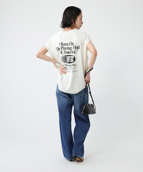 tシャツ 「RUSSELL ATHLETIC」「別注」ノースリーブT レディース RUSSELL ATHLETIC】＜別注＞ノースリーブT（Tシャツ/カットソー
