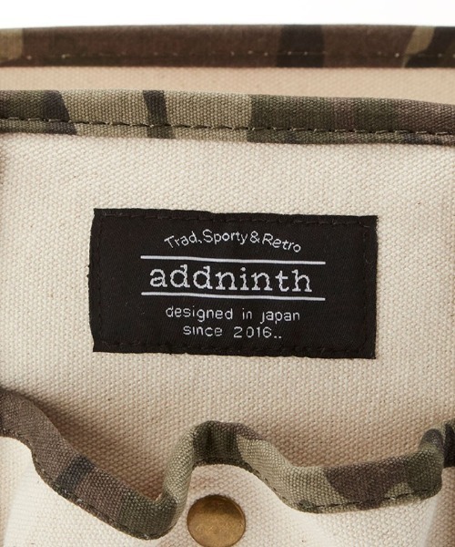 AddNinth(アドナインス)の「アドナインス キャンバス&デニム2wayトートショルダー Sサイズ(トートバッグ・レディース・ホワイト×ブラック/ホワイト系その他/ブラック/アイボリー/グレー/インディゴブルー/スカイブルー・FREE)」の13枚目の写真