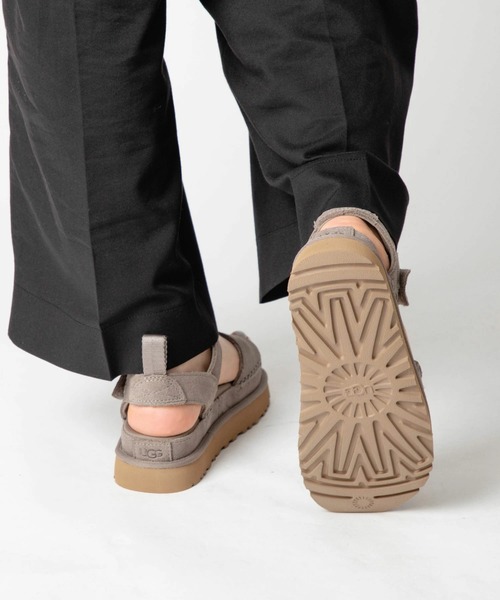 ★すぐ届く【UGG アグ】スエード ゴールデンスター サンダル UGG アグ ウィメンズ ゴールデンスター ハイ サンダル W