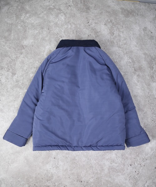 DILASH（ディラッシュ）の「マットタフタ襟付きジャケット（その他アウター・キッズ・カーキ/ブルー・160/150）」の6枚目の写真