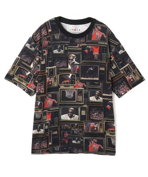 JORDAN BRAND M J BRK TV AOP SS CREW — футболка S/S (Nike) [SP]