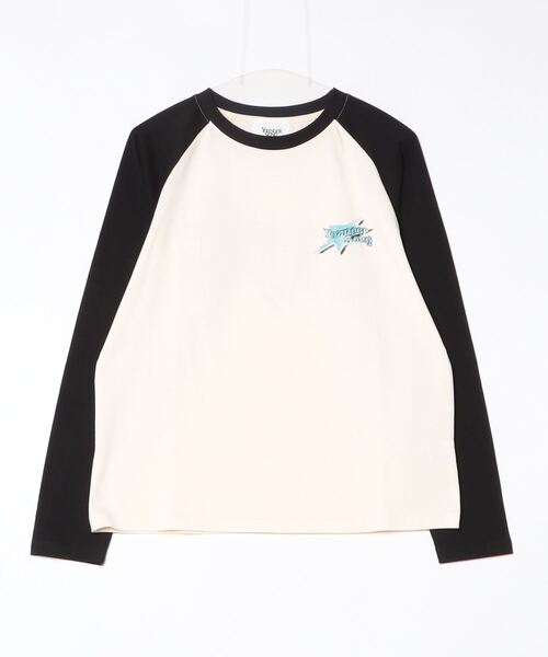 star logo raglan ls tee（Tシャツ/カットソー）｜younger song
