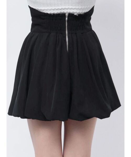 dazzlin(ダズリン)の「バルーンミニスカート(スカート・レディース・ブラック/オフホワイト・SMALL/MEDIUM)」の10枚目の写真