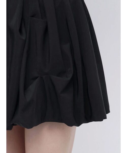 dazzlin(ダズリン)の「バルーンミニスカート(スカート・レディース・ブラック/オフホワイト・SMALL/MEDIUM)」の12枚目の写真