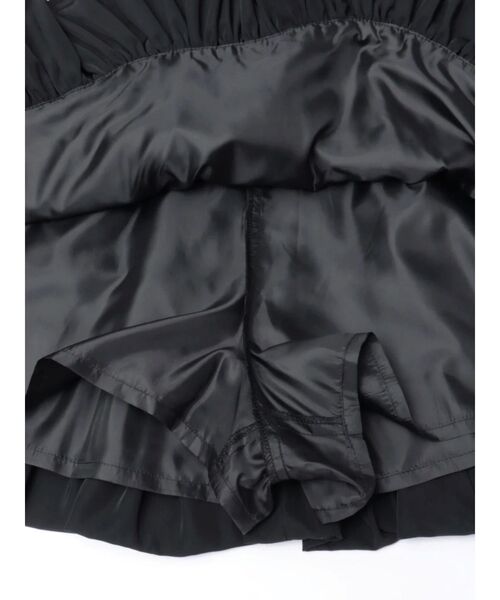 dazzlin(ダズリン)の「バルーンミニスカート(スカート・レディース・ブラック/オフホワイト・SMALL/MEDIUM)」の13枚目の写真