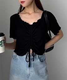 one after another NICE CLAUP | ドロストテレコトップス(Tシャツ/カットソー)