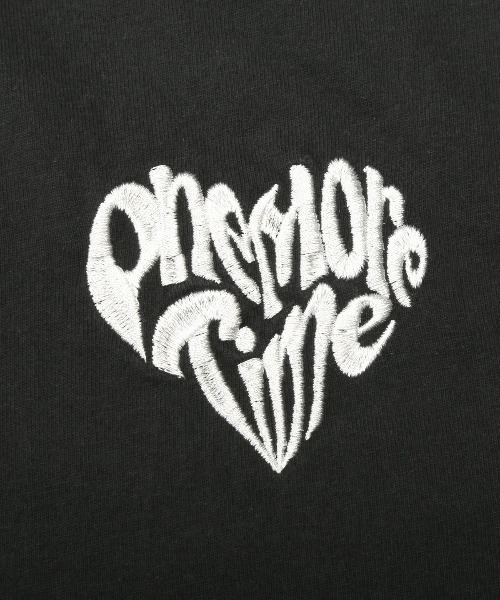 LUXSTYLE(ラグスタイル)の「ピグメントハードウォッシュハートロゴ刺繍半袖Tシャツ(Tシャツ/カットソー・メンズ・ブラック系その他/ブラック系その他2・XL/L/M/S)」の4枚目の写真
