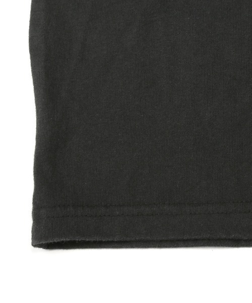 LUXSTYLE(ラグスタイル)の「ピグメントハードウォッシュハートロゴ刺繍半袖Tシャツ(Tシャツ/カットソー・メンズ・ブラック系その他/ブラック系その他2・XL/L/M/S)」の6枚目の写真