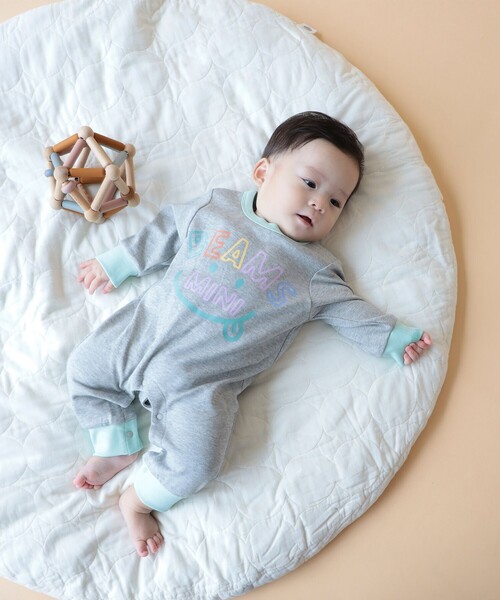 【未使用美品】meltedbutter ロンパース　12〜18m スマイル ロンパース 2025FW（70～80cm）（ロンパース）｜BEAMS mini