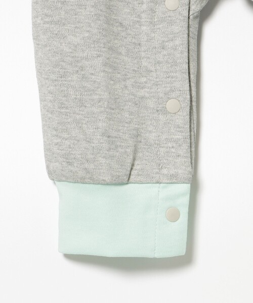 BEAMS mini（ビームスミニ）の「スマイル ロンパース 2025FW（70～80cm）（ロンパース・キッズ・ライトグレー/イエロー系その他4/ピンク/ホワイト系その他5・70/80）」の13枚目の写真