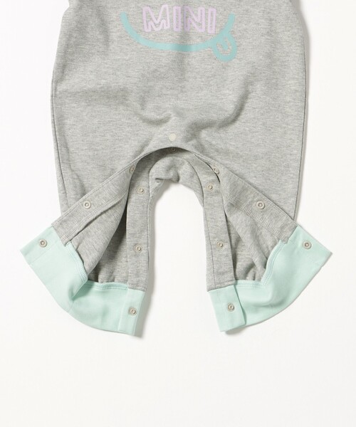 BEAMS mini（ビームスミニ）の「スマイル ロンパース 2025FW（70～80cm）（ロンパース・キッズ・ライトグレー/イエロー系その他4/ピンク/ホワイト系その他5・70/80）」の15枚目の写真