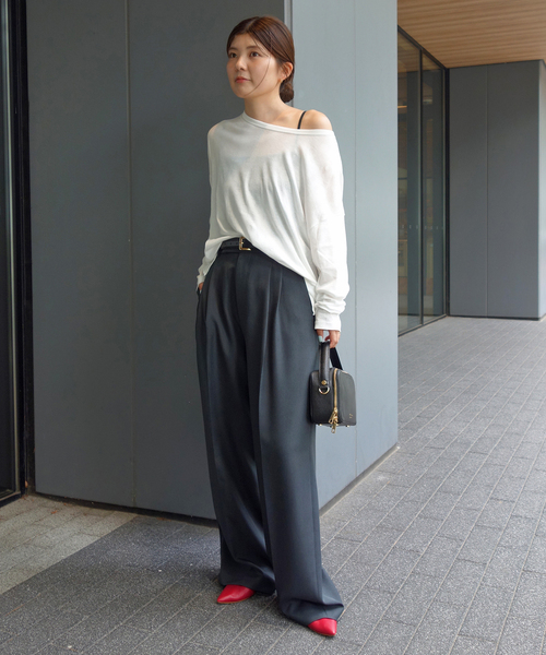 一部WEB限定/追加》BONITAS/ボニータス レザーポインテッドパンプス