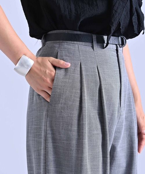 RAW FUDGE（ローファッジ）の「2タックペグパンツ（その他パンツ・レディース・ブラック/グレー・M）」の14枚目の写真