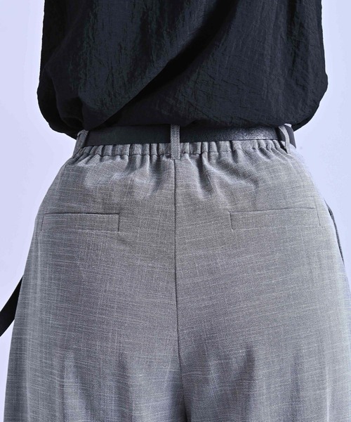 RAW FUDGE（ローファッジ）の「2タックペグパンツ（その他パンツ・レディース・ブラック/グレー・M）」の16枚目の写真