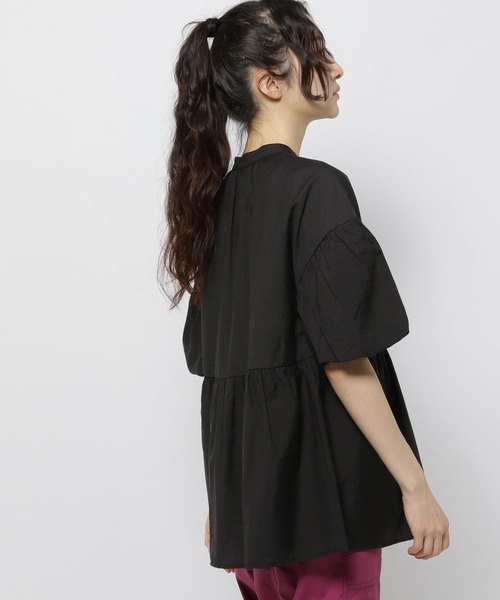 niko and...（ニコアンド）の「ふんわりコード刺繍ブラウス（シャツ/ブラウス・レディース・オフホワイト/ブルー/ブラック・LARGE/MEDIUM）」の9枚目の写真