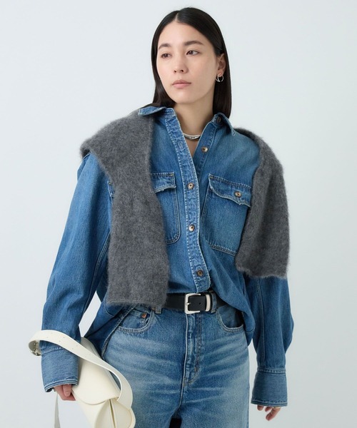 ◇WHY NOT NOW◇リバーランチデニムシャツ（シャツ/ブラウス）｜Chaos