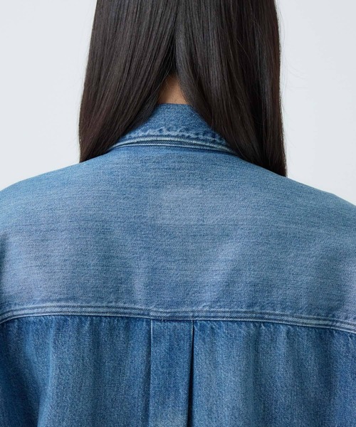 Chaos(カオス)の「◆WHY NOT NOW◆リバーランチデニムシャツ(シャツ/ブラウス・レディース・ブルー・FREE)」の15枚目の写真