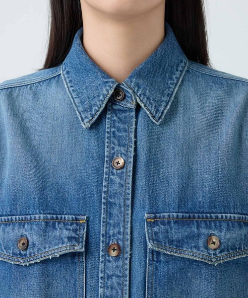 ◇WHY NOT NOW◇リバーランチデニムシャツ（シャツ/ブラウス）｜Chaos