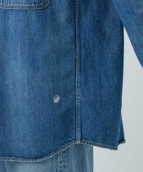 Chaos(カオス)の「◆WHY NOT NOW◆リバーランチデニムシャツ(シャツ/ブラウス・レディース・ブルー・FREE)」の7枚目の写真