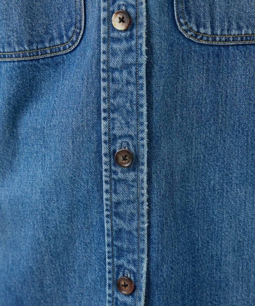 ◇WHY NOT NOW◇リバーランチデニムシャツ（シャツ/ブラウス）｜Chaos