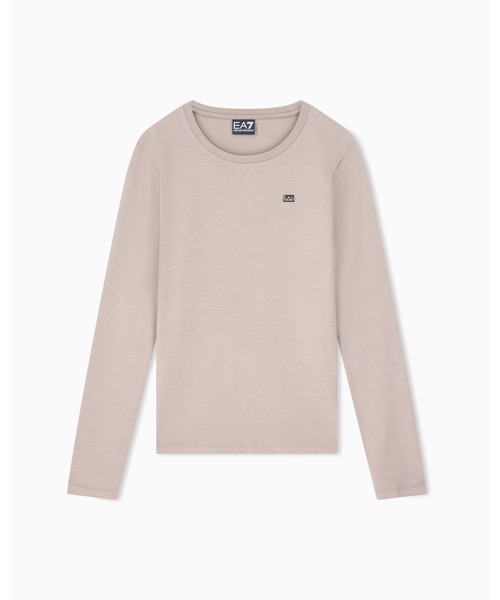 EMPORIO ARMANI EA7(エンポリオアルマーニイーエーセブン)の「<オンライン限定>【エンポリオ アルマーニ EA7】Core Lady 長袖Tシャツ ストレッチジャージー(Tシャツ/カットソー・レディース・ベージュ/ホワイト/ブラック/ライトグレー/サンドグレー・LARGE/MEDIUM/SMALL/X-SMALL/X-LARGE)」の19枚目の写真