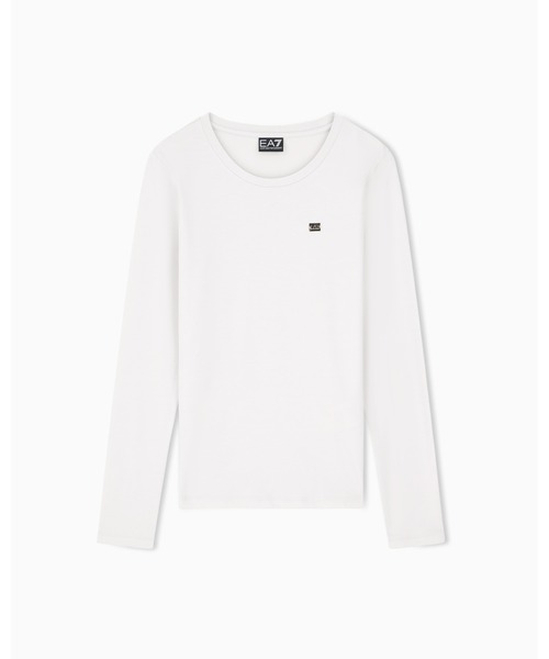 EMPORIO ARMANI EA7(エンポリオアルマーニイーエーセブン)の「<オンライン限定>【エンポリオ アルマーニ EA7】Core Lady 長袖Tシャツ ストレッチジャージー(Tシャツ/カットソー・レディース・ベージュ/ホワイト/ブラック/ライトグレー/サンドグレー・LARGE/MEDIUM/SMALL/X-SMALL/X-LARGE)」の14枚目の写真