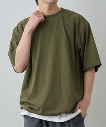 COLONY 2139 | 接触冷感アイスリップウーブンTEE(Tシャツ/カットソー)