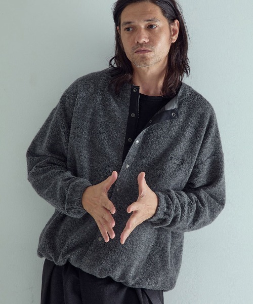 EGO TRIPPING（エゴトリッピング）の「mcg3680-EGO×PROPA WOOLSNAP カーディガン（カーディガン/ボレロ・メンズ・杢グレー・46/48）」の13枚目の写真