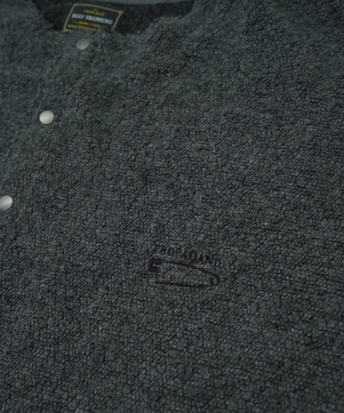 EGO TRIPPING（エゴトリッピング）の「mcg3680-EGO×PROPA WOOLSNAP カーディガン（カーディガン/ボレロ・メンズ・杢グレー・46/48）」の3枚目の写真