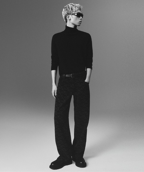 ARMANI EXCHANGE(アルマーニエクスチェンジ)の「【A|X アルマーニ エクスチェンジ】ボリュームソール レザーレースアップブーツ(ブーツ・メンズ・ブラック・8/6/6.5/7/7.5/8.5/9)」の7枚目の写真