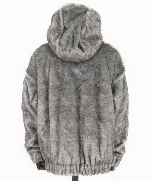 mj10917-Oversized Fur Jacket ファージャケット（その他アウター