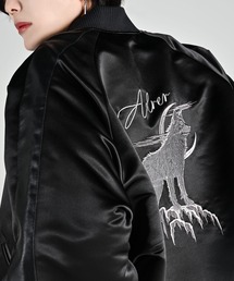 ADRER（アドラー）の「premium reversible suka jumper -wolf/flower- / プレミアムリバーシブルスカジャン（スカジャン）」