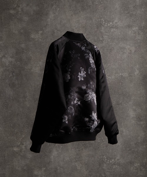 premium reversible suka jumper -wolf/flower- / プレミアム