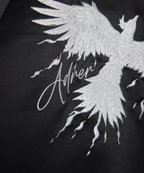 premium reversible suka jumper -wolf/flower- / プレミアム