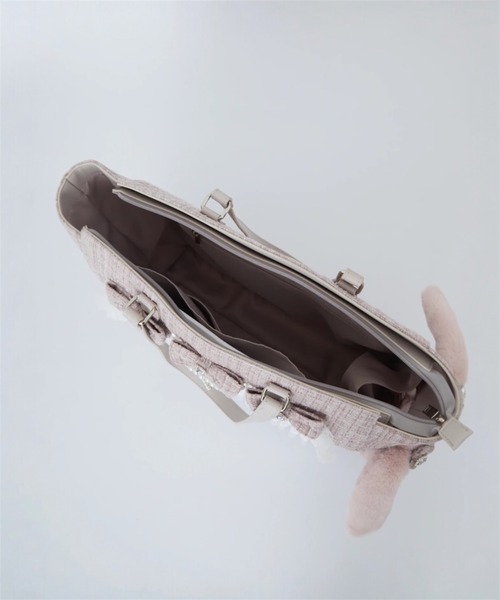 Ank Rouge(アンクルージュ)の「【痛バ】確定ファンサのおまじない ぬいとお出かけBAG 大(トートバッグ・レディース・ピンク/ブルー/レッド/ホワイト/ブラック・FREE)」の20枚目の写真