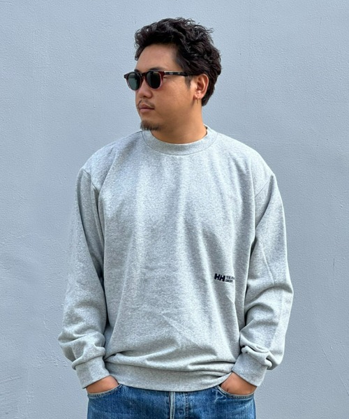 HELLY HANSEN（ヘリーハンセン）の「【HELLY HANSEN】HH Key Concept Sweat Crew（スウェット・メンズ・ネイビー/グレー/アイボリー・LARGE/X-LARGE/MEDIUM）」の2枚目の写真