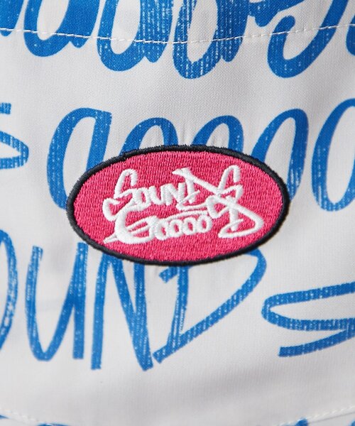 SOUNDSGOOOOD(サウンズグッド)の「【SOUNDSGOOOOD】総柄ロゴシャツ(シャツ/ブラウス・レディース・アイボリー/ピンク・ONE SIZE)」の20枚目の写真