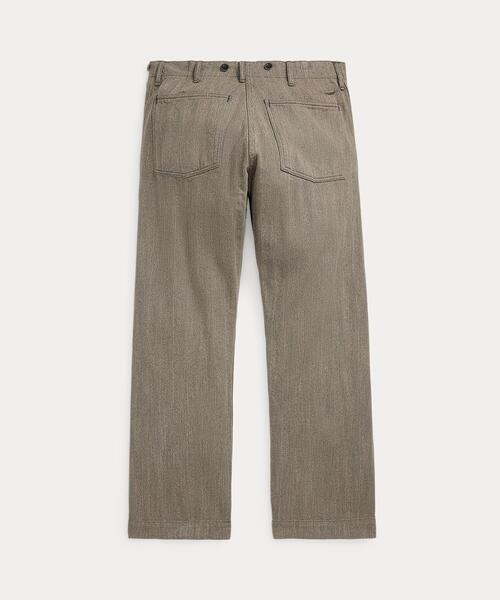 ディストレスト ヘリンボーン ツイル フィールド パンツ（その他パンツ