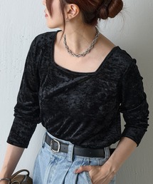 COLONY 2139 | フロッキーメッシュ2WAYスクエアプルオーバー(Tシャツ/カットソー)