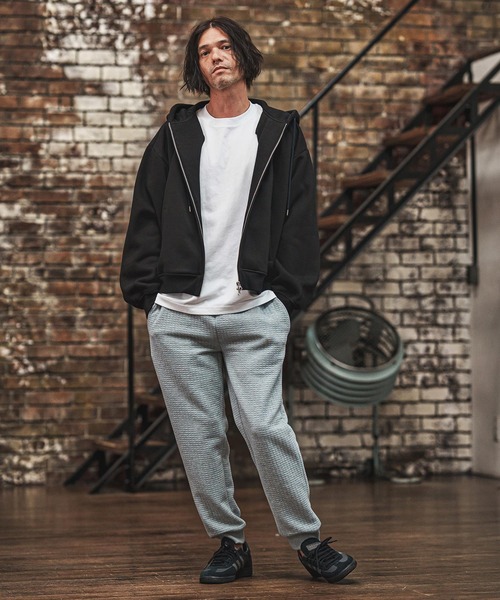 mpa3898- ビッグフーデッド裏起毛ZIPパーカー（パーカー）｜CAMBIO