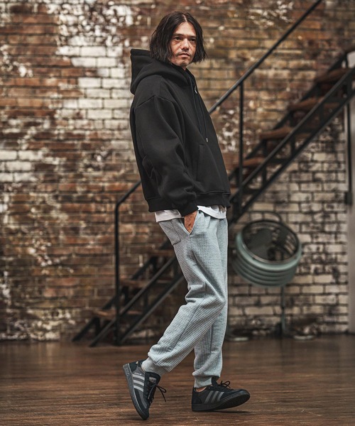 mpa3898- ビッグフーデッド裏起毛ZIPパーカー（パーカー）｜CAMBIO